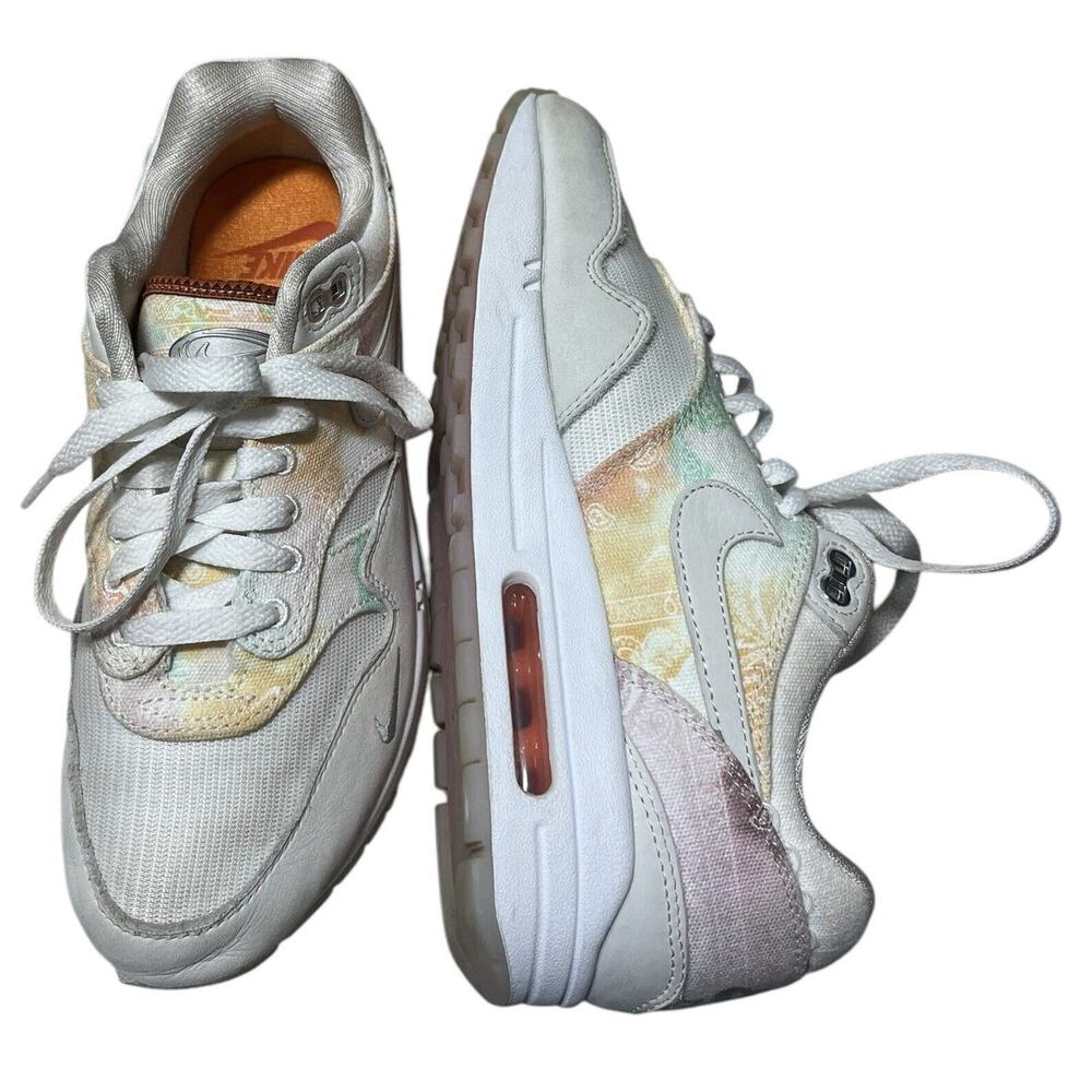 Nike Air Max 1 '87 Women's 7.5 White Phantom White Mint FJ7734 101 Sneakers